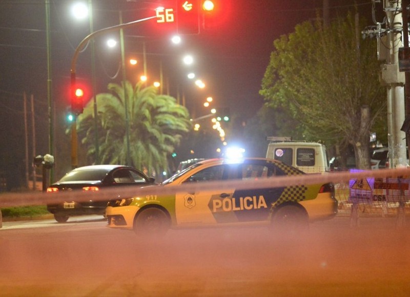 Intervención policial.