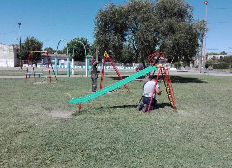 El espacio verde en cuestión.