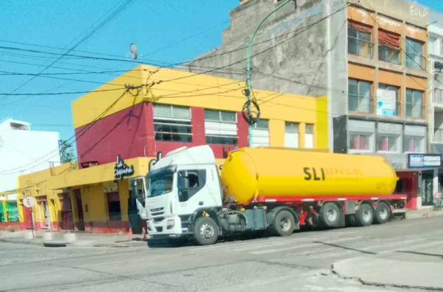 El rodado Vactor en acción.