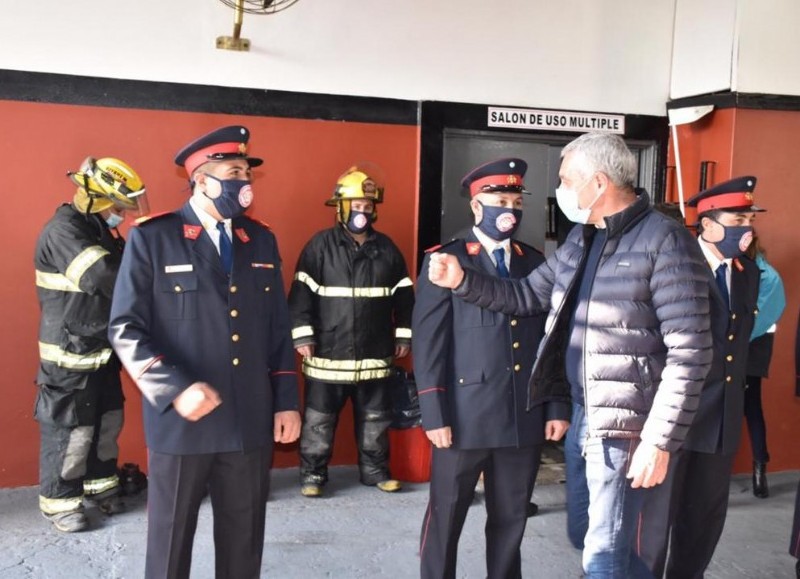 Estuvo presente el intendente Cagliardi.