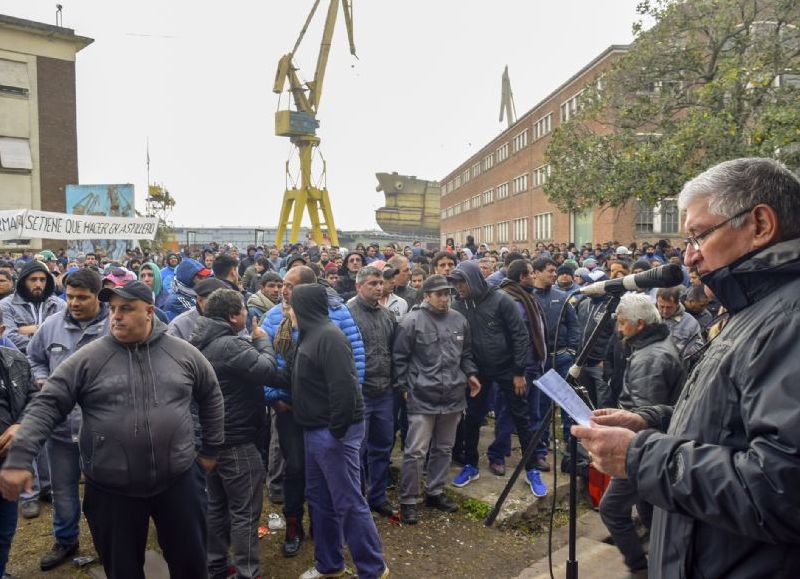 Un pasaje de la asamblea.