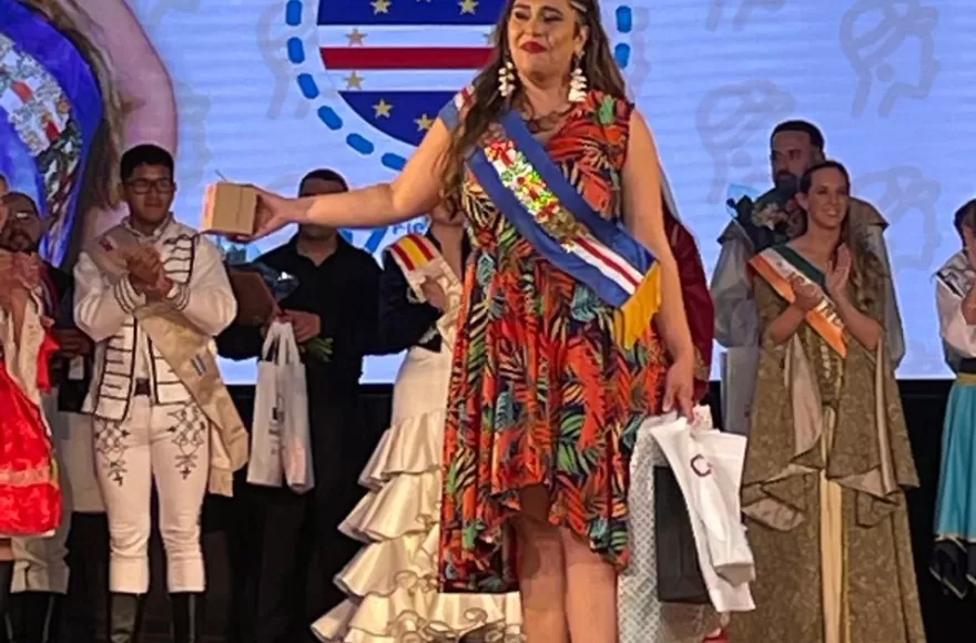 Mejor compañera, Maria Romano de la colectividad caboverdeana.