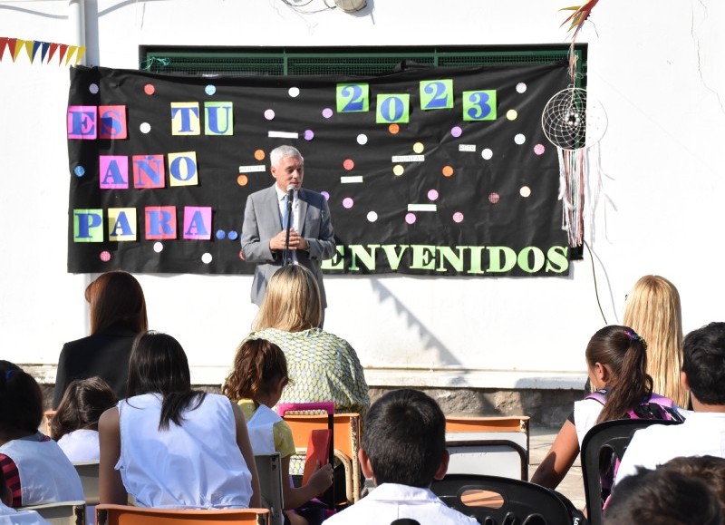 El mensaje del intendente Cagliardi.