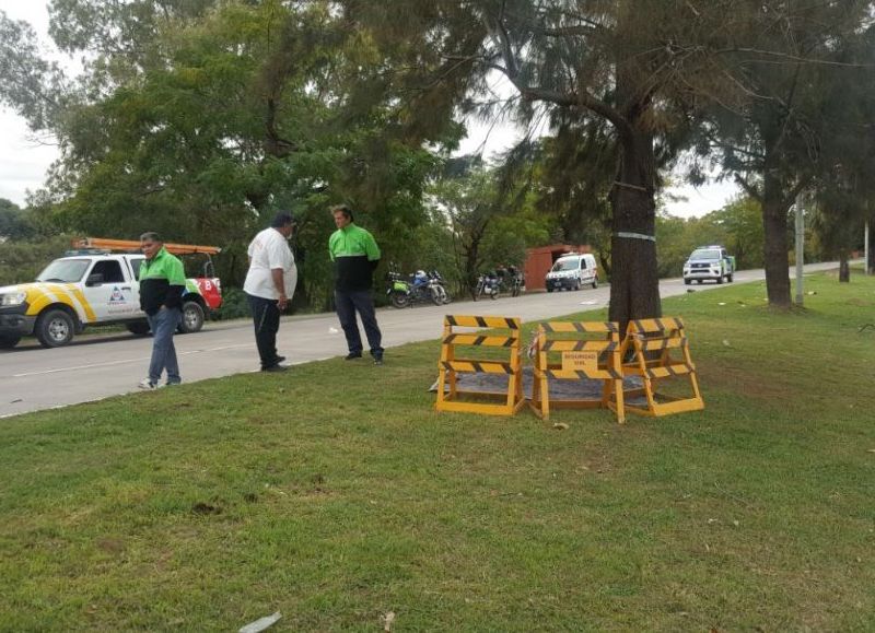 Murió una mujer de entre 60 y 70 años.