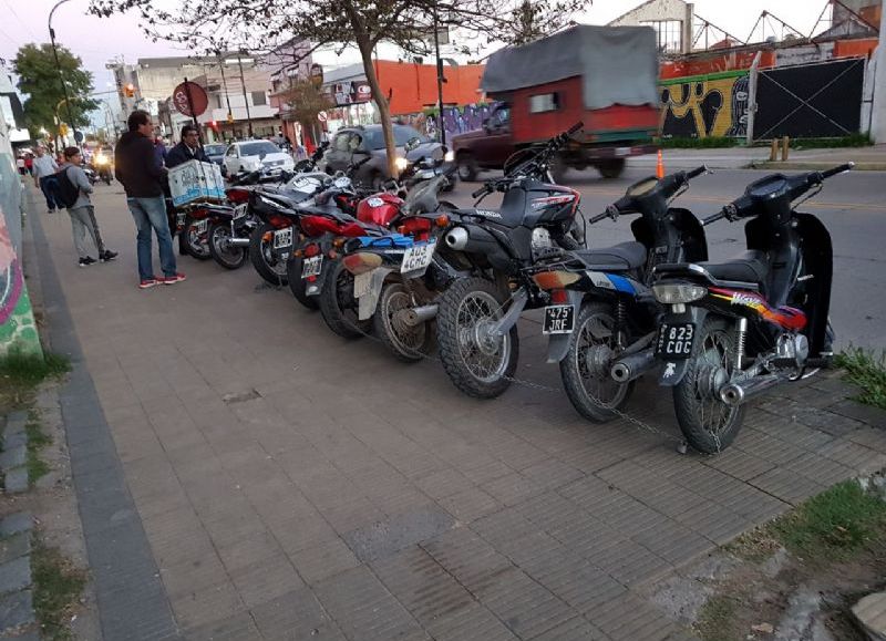 Incautaron 19 motocicletas por distintas infracciones