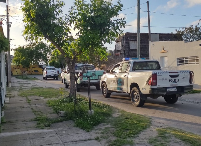 Intervención policial.