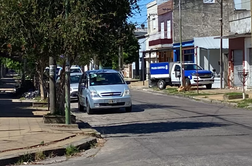 Intervención policial.