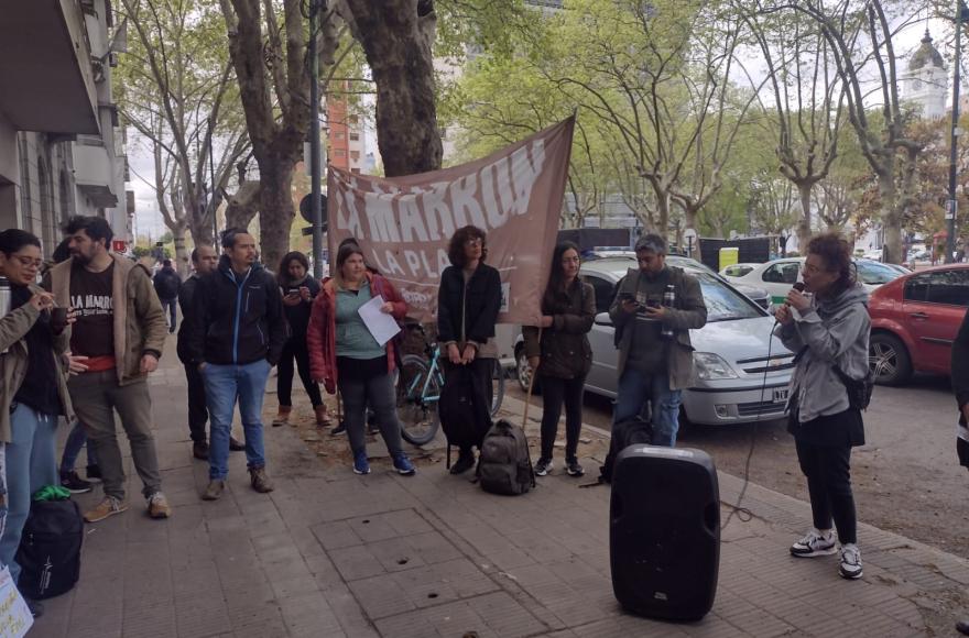 Actividad en La Plata.