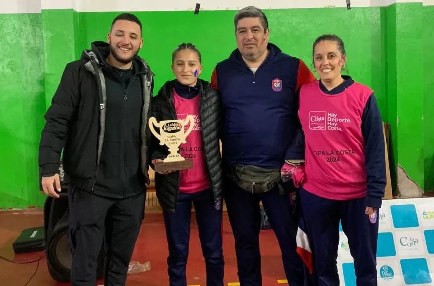 Milena Barreto fue la mejor jugadora Sub 16.