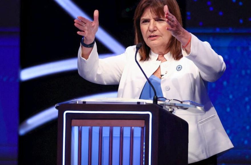 Patricia Bullrich, candidata presidencial de JxC.