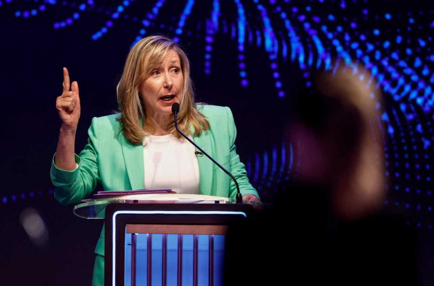 Myriam Bregman, aspirante presidencial del FIT-Unidad.