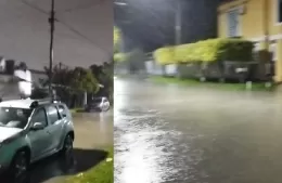 Preocupación en la zona de 154 y 16: “Llovió poco y todo inundado”