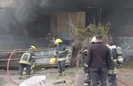 Incendio en el Polígono Industrial