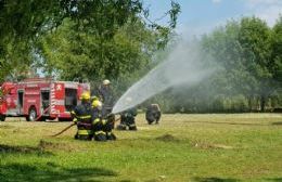 Culminó un intenso ciclo de capacitación de los bomberos locales