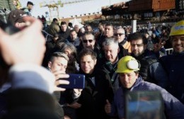 Kicillof ensalzó al Astillero: "Emblema de la industria y la producción nacional"