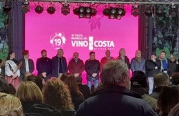 Fiesta del Vino de la Costa: "Esfuerzo mutuo y propio, cuidando lo que construimos en estos 19 años"