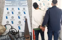 Detenido: Salto un paredón y entro a robar en casa