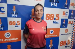 Agustina Riniero: 'Los cadetes son el futuro del cuerpo de bomberos'