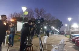 Se realizó una observación astronómica en el Parque Cívico