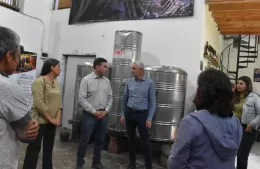 El titular del IPAC visitó la Cooperativa del Vino de la Costa