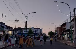 Noche de compras en la ciudad