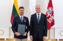 Medalla de Honor al Mérito por Lituania para el berissense Juan Ignacio Fourment Kalvelis