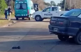 Trágico accidente en Ruta 15: murió un motociclista tras caer al asfalto y ser embestido por un auto