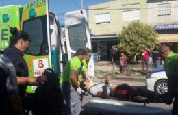 Motociclista herido por despiste en 30 y 164