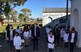 Alumnos de 4° grado de la Escuela Nº 4 realizaron la promesa de lealtad a la bandera