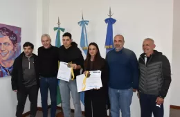 Reconocimiento a deportistas locales que se destacaron en importantes competencias