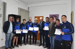 Reconocimiento a los berissenses campeones en el Torneo Provincial de Básquet U13