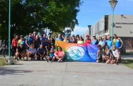 ''La Banda Pedalea'' visitó la ciudad y participó de todas las actividades culturales de la ciudad