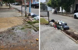 Desborde cloacal y basura desparramada, penurias cotidianas en Villa Argüello