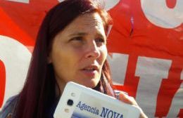 Dirigente del FI Luana Simioni: "Es el pronunciamiento en rechazo a estas políticas"