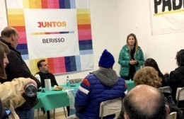 Swar junto a vecinos de Berisso: "La gente la está pasando mal y espera que la política solucione sus problemas"