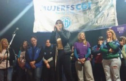 Plenario de la CGT Regional: Romina Santana destacó el rol de las mujeres