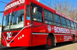 Colecta de los Bomberos Voluntarios para colaborar con Bahía Blanca