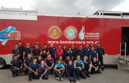 Capacitación de máximo nivel internacional para los bomberos locales