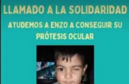 Campaña para conseguir una prótesis ocular