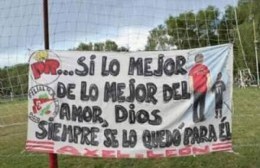 Banderas pintadas con amor “para que ellos se sientan los héroes”