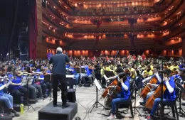 La Orquesta Escuela ante un hecho histórico: rodaje de un documental