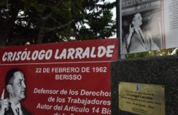 La UCR rinde homenaje a Crisólogo Larralde