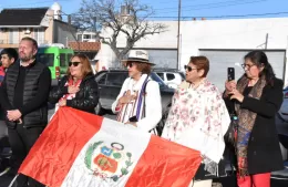 Berisso celebró el 204° aniversario de la independencia del Perú