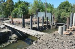 Habilitaron paso lindero mientras se construye el nuevo puente en Ruta 15 y Canal Mena