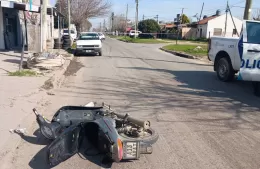 Siniestro vial: una mujer herida y trasladada