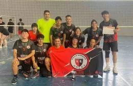 Villa España bicampeón de Voley mixto