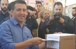 Leandro Nedela emitió su voto con un marcado optimismo