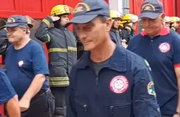 Bomberos de Berisso homenajeó a los reservistas en su día