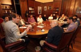 El intendente de La Plata se reunió con la Asociación de Medios Digitales