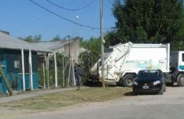 Utilizan camión recolector para tareas “particulares”